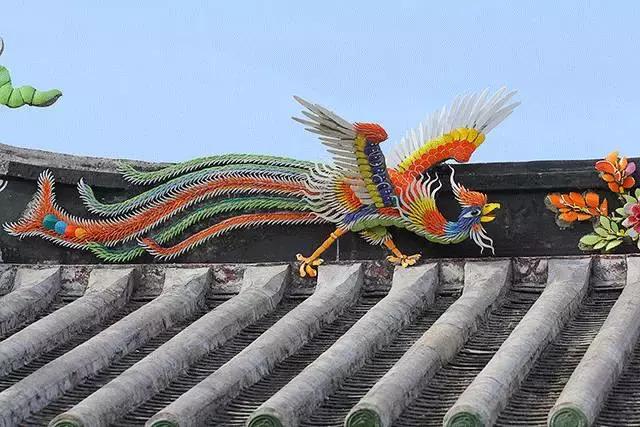 潮州嵌瓷，屋頂生花